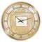 Designart 'Chic Nr 5 Paris Parfum I Oversized Fashion Wall Clock